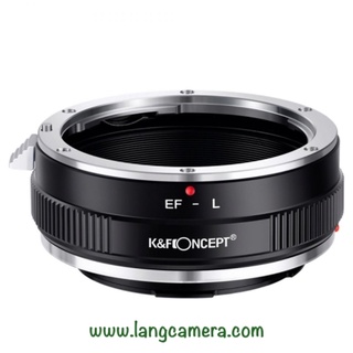 Ngàm chuyển EOS- SL hiệu K&F Concept (sử dụng lens EOS trên máy Lumix, Leica, Sigma ngàm L)