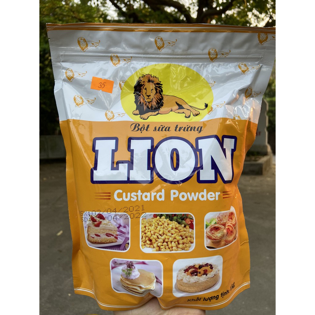 BỘT SỮA TRỨNG SƯ TỬ LION CUSTARD POWDER 1KG