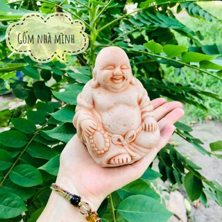 Tượng Phật Di Lặc đất nung