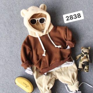 Áo nỉ bông gấu Choco