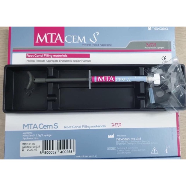 Vật liệu hàn ống tuỷ MTA CEMS 1.5g