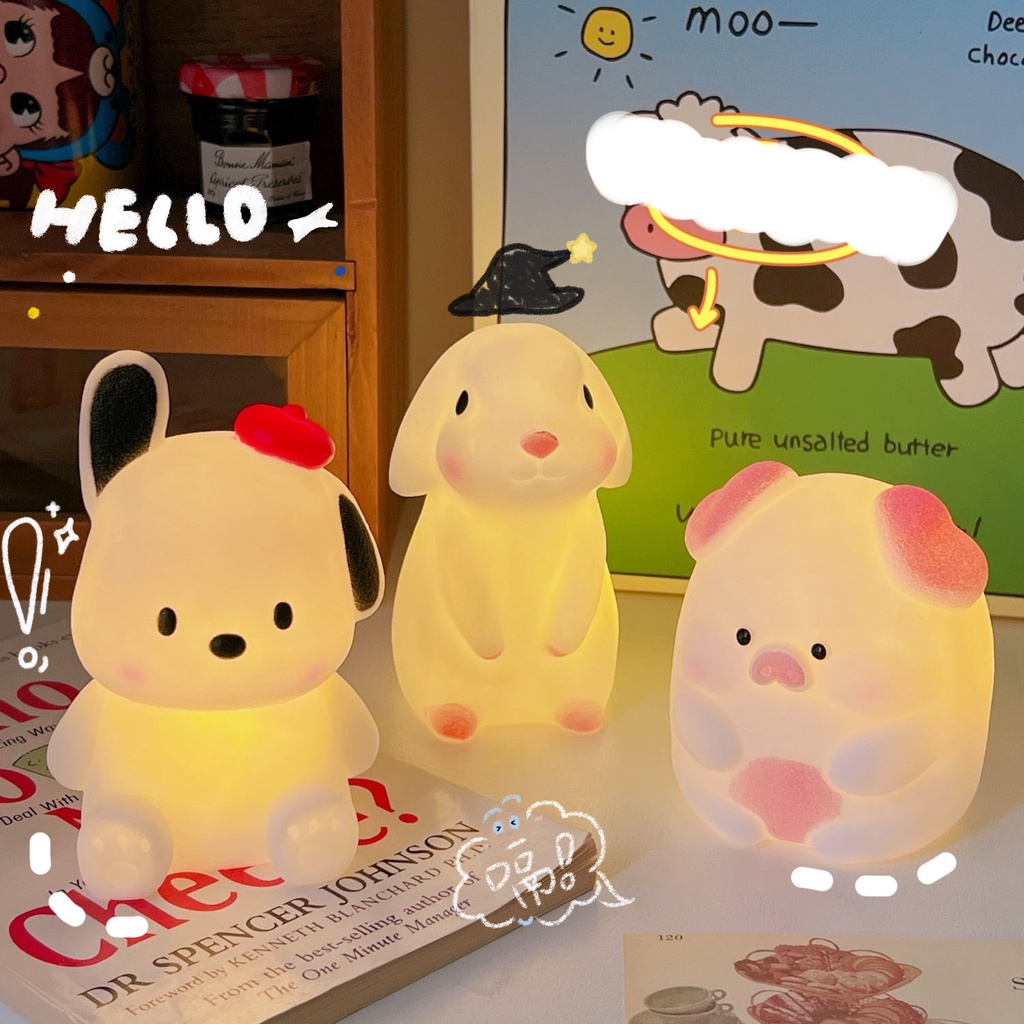 Đèn Ngủ Mini LED Cute Pets Decor Phòng | BigBuy360 - bigbuy360.vn