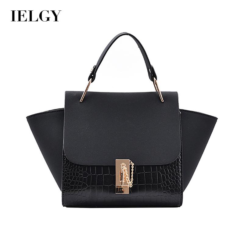 Túi đeo chéo IELGY thiết kế hình đôi cánh phong cách retro thời trang cho nữ