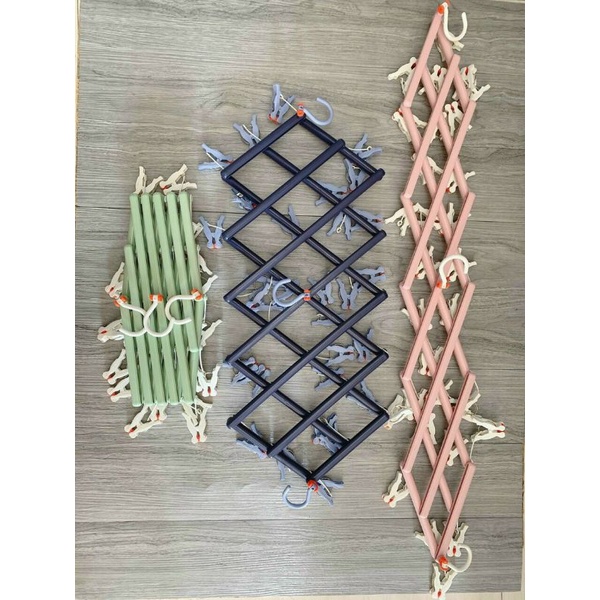 Móc zic zac 29 kẹp# Móc chùm gấp gọn thông minh