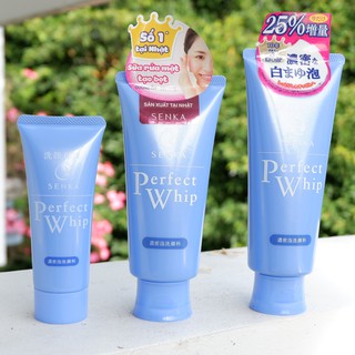 Sữa rửa mặt tạo bọt Senka perfect whip