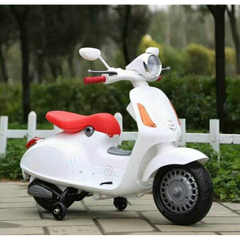 [Trợ giá] XE MÁY ĐIỆN VESPA CỔ ĐIỂN CHO BÉ 2-6 TUỔI