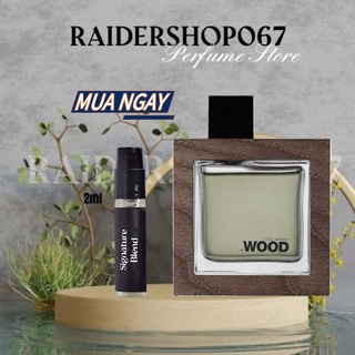 Nước hoa dsquared² he wood rocky mountain wood 5ml/10ml/20ml ®️