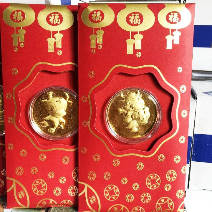 Bao Lì Xì Tân Sửu Con Trâu Vàng 2021 Phát Tài Phát Lộc