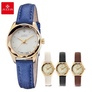 Đồng hồ nữ dây da Julius Ja-723