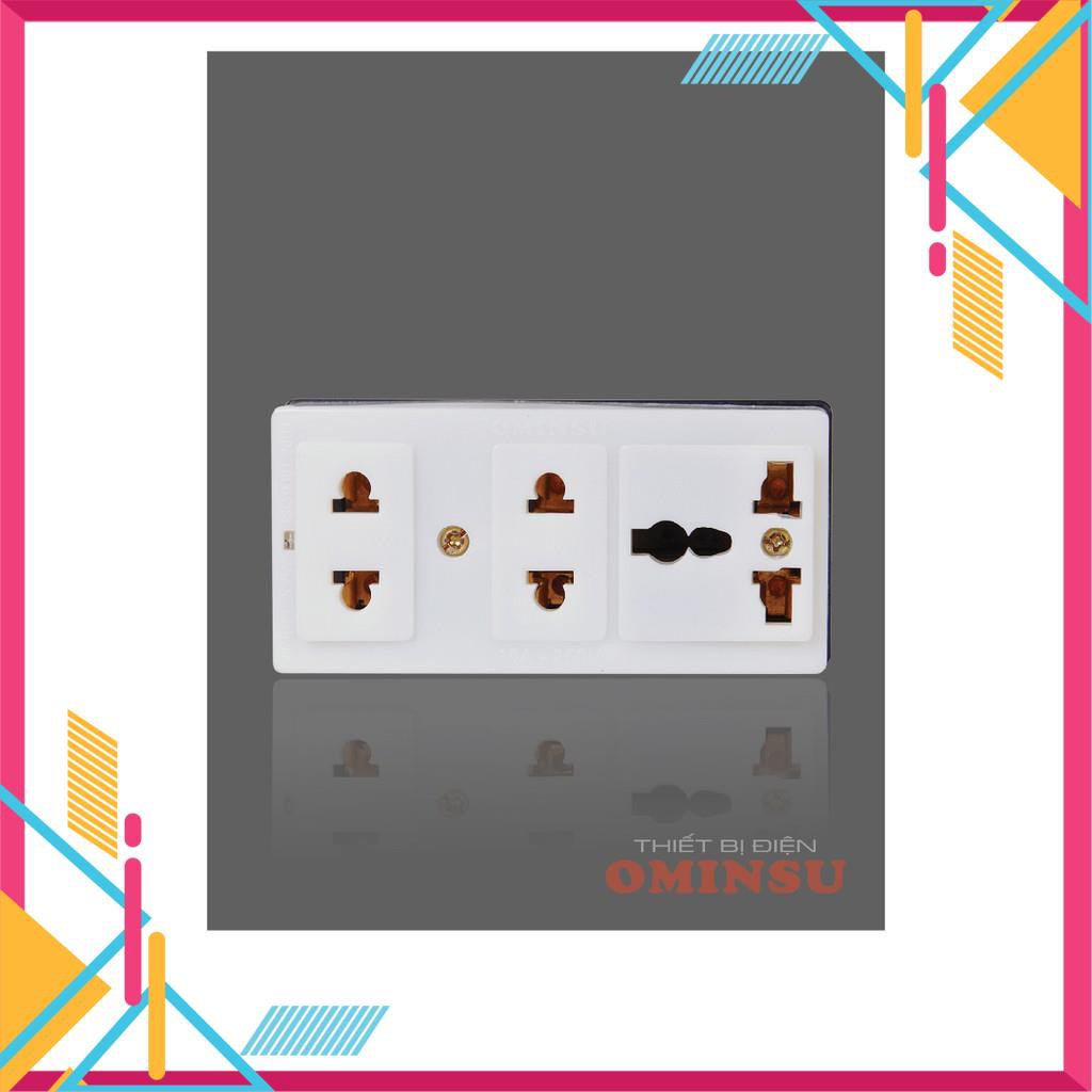 [GiáƯuĐãi] Ổ Cắm Điện 3 Cửa OMINSU