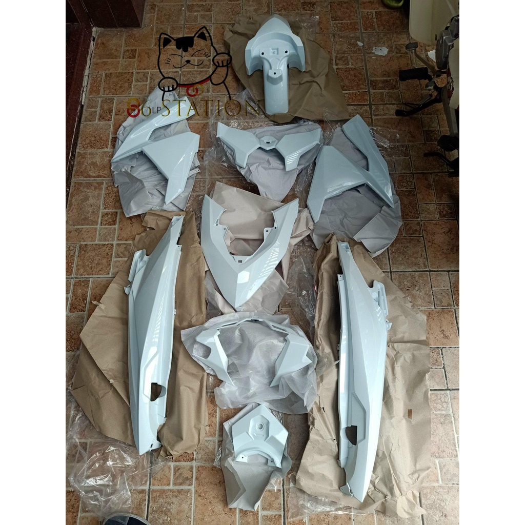 Dàn áo vario Click đời 2015-2017 màu trắng chính hãng honda