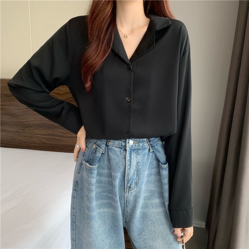 Áo Sơ Mi Cổ Vest