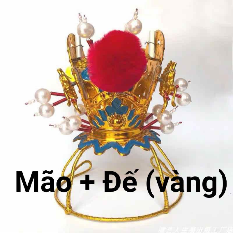 (CÓ SẴN) Mũ Tôn Ngộ Không Tề Thiên Đại Thánh Kèm Khung Đỡ