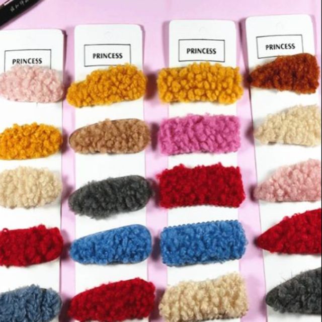 Combo 100 kẹp tóc đủ màu đủ mẫu