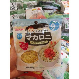 Mỳ Nui Wakodo Nhật cho bé 9 tháng