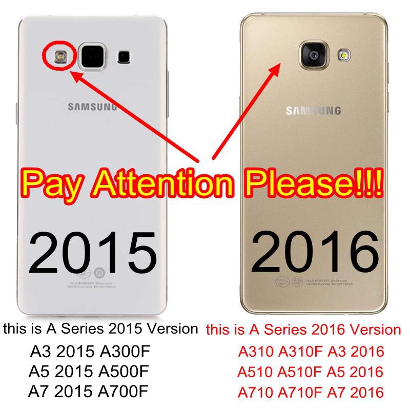 Ốp điện thoại tráng gương dành cho Samsung Galaxy A7 A5 2015 2016 2017