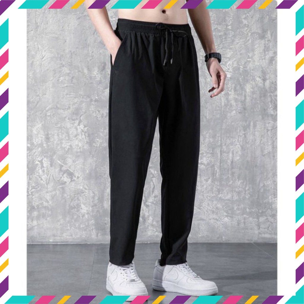 Quần jogger nam đẹp🍁Jogger trơn co giãn thể thao siêu hot | WebRaoVat - webraovat.net.vn