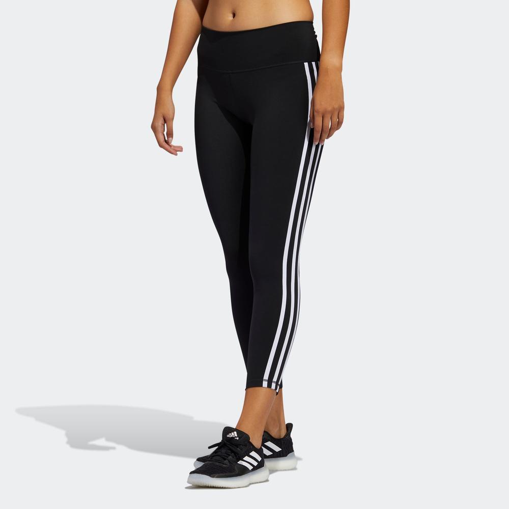 Quần Bó adidas TRAINING Nữ Quần bó 7/8 Believe This 2.0 3 Sọc Màu đen FJ7181