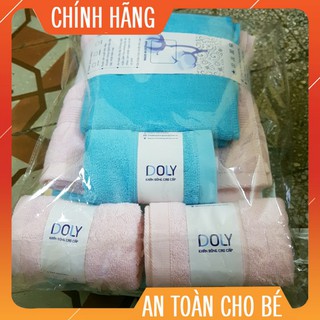 Combo 6 Khăn Bông Cao Cấp DOLY 100% cotton