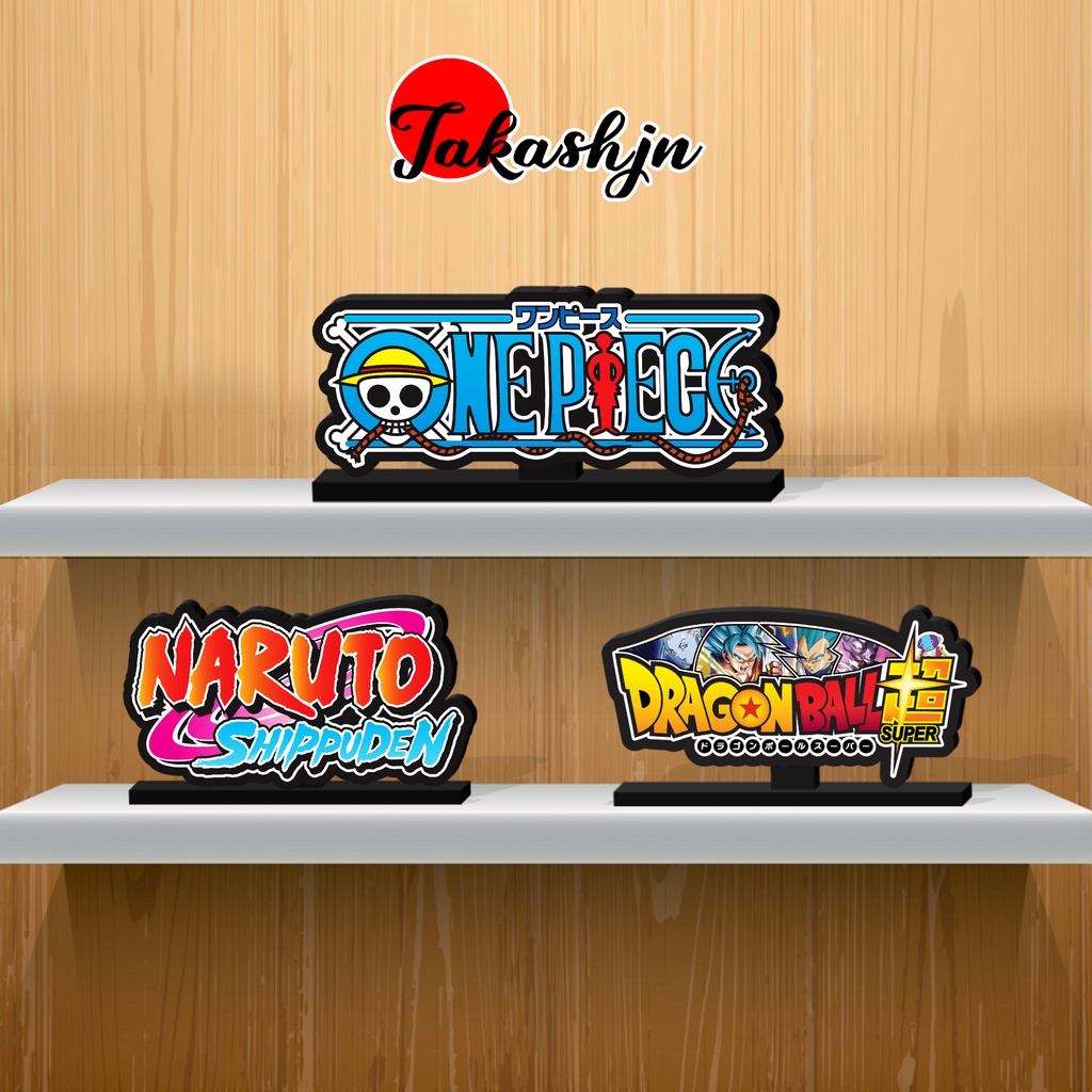 Logo One Piece, Naruto, Dragon Ball, Fairy Tail Acrylic Cao Cấp