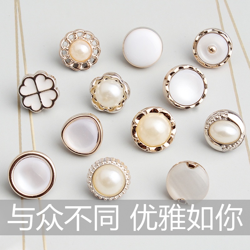 1 Chiếc Nút Trang Trí Áo Sơ Mi/Áo Khoác Bằng Nhựa Hình Tròn Nhỏ Nhắn
