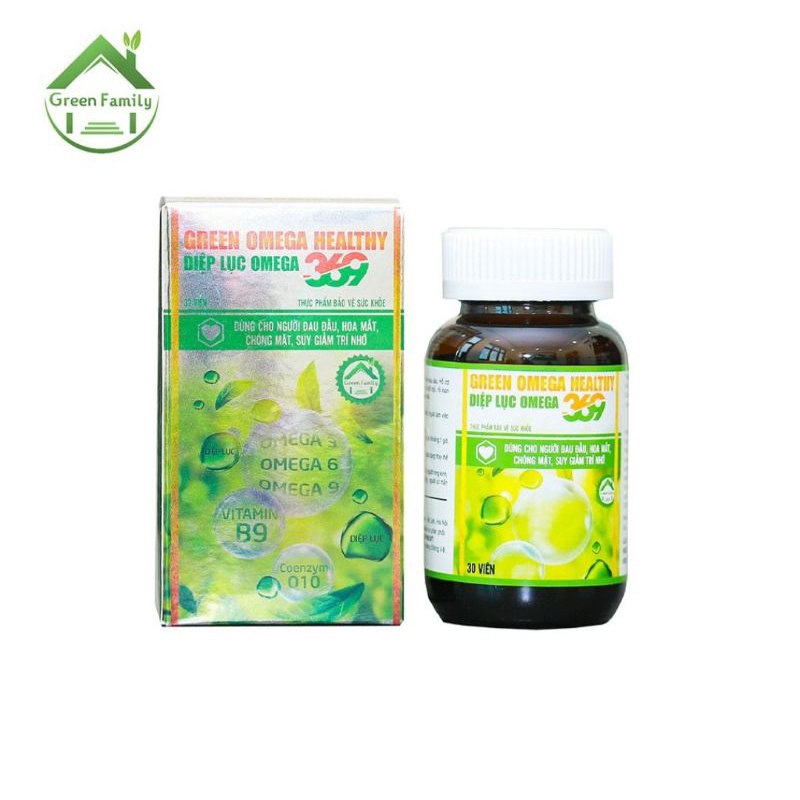 Diệp lục Omega 369 (Green Omega Healthy)