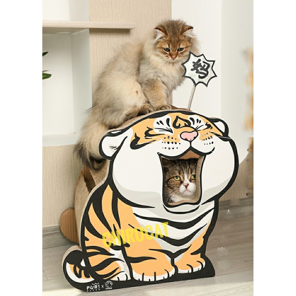 [Tặng Cỏ Catnip] Bàn Cào Móng &quot;Hổ Con Gào Mẹ&quot; Siêu To Khổng Lồ Cho Các Boss
