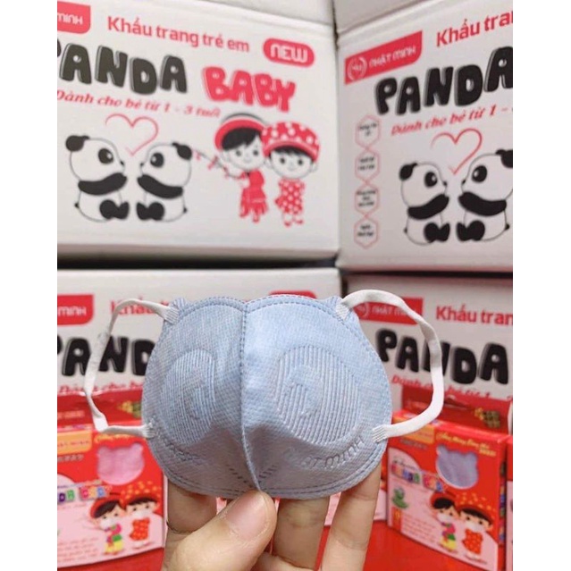 Khẩu trang Trẻ em Panda 3D Kids cho bé từ 6 tháng đến 12 tuổi