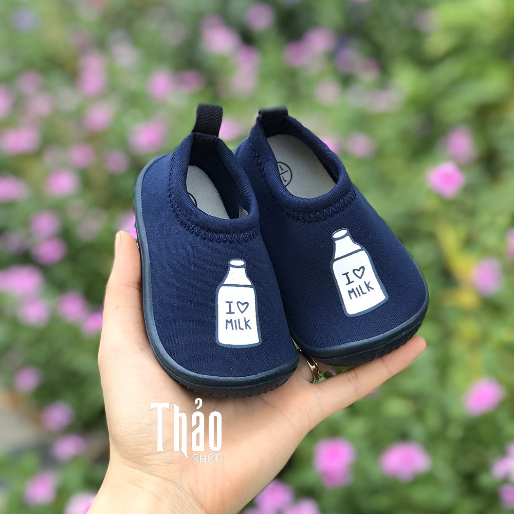 Giày Lười Milk - Giày Tập Đi Cho Bé, Giày Dép Trẻ Em, Giày Dép Cho Bé, Giày Bé Trai, Giày Bé Gái, Sandals Cho Bé