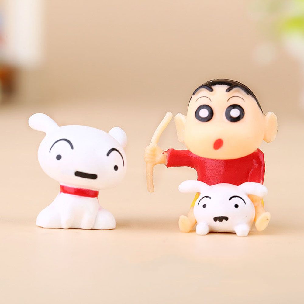 Set 8 mô hình nhân vật cậu bé bút chì Shinchan đáng yêu