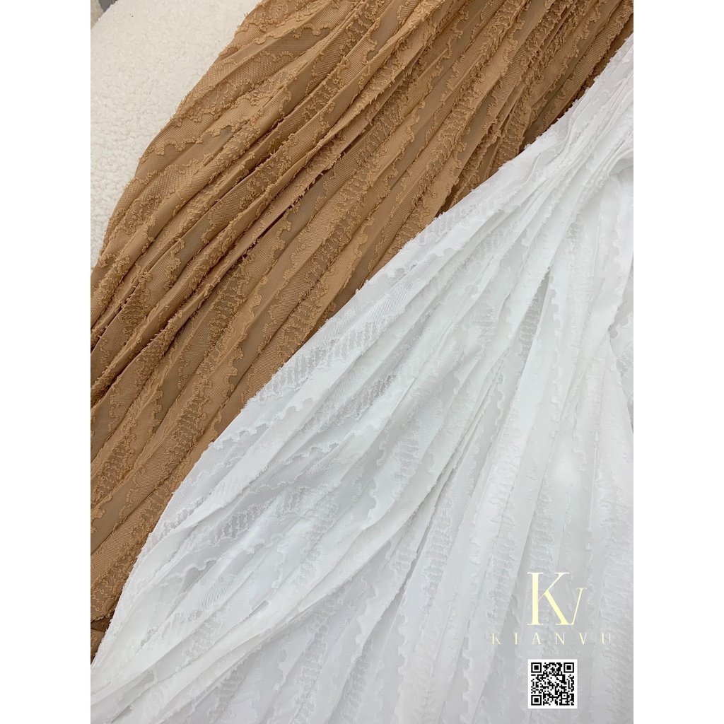 Đầm maxi ren dập li- Kianvu