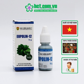 Eupolin Học Viên Quân Y Lọ 15g Hỗ Trợ Nhiệt Miệng, Viêm Lợi