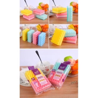 Set 2 miếng mút rửa chén