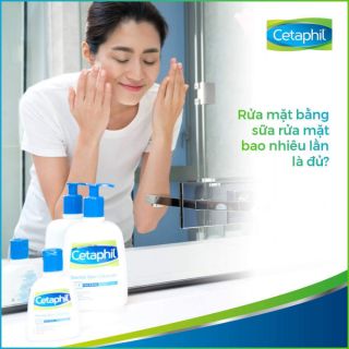 Sữa rửa mặt cetaphil