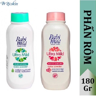 Phấn rôm cho trẻ babi mild ultra mild thái lan 180g