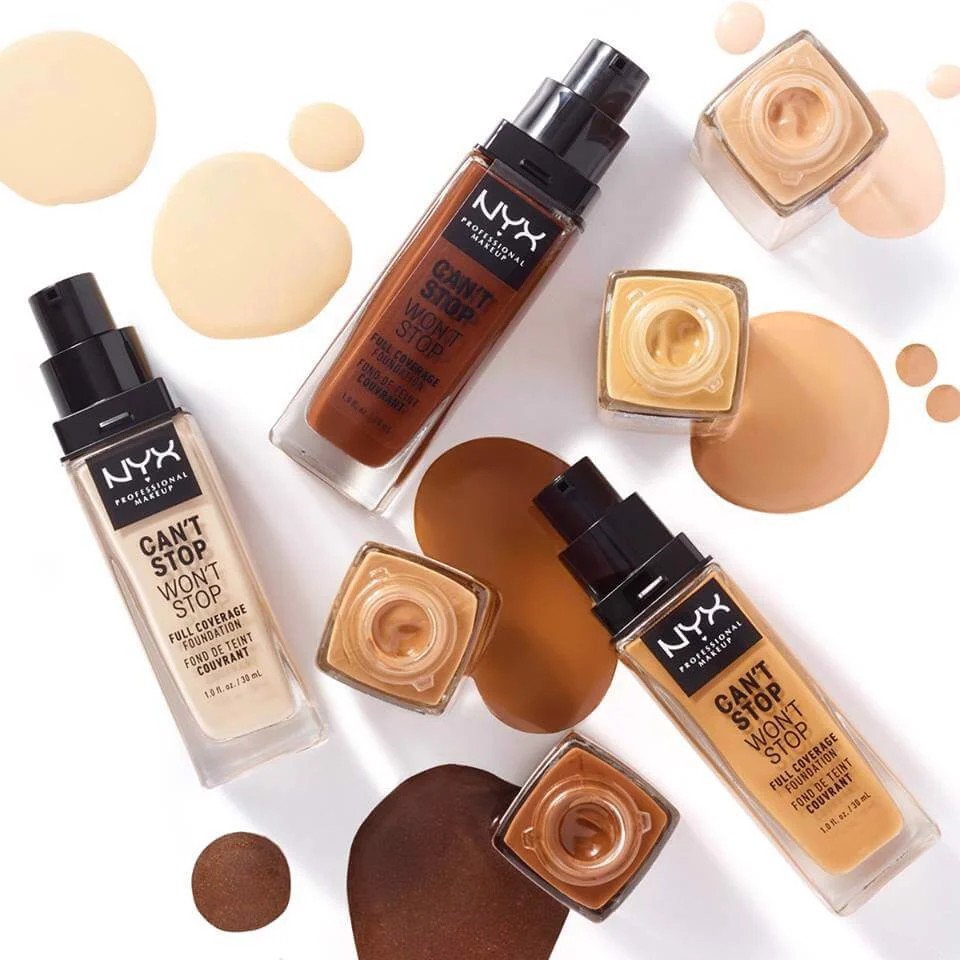 NYX - Kem Nền Trang Điểm NYX Can't Stop Won't Stop Full Coverage Foundation 30ml