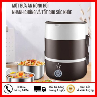 Ca men cam dien 3 ngan thao roi, hop com ham nong kiem noi com mini 3 ngan