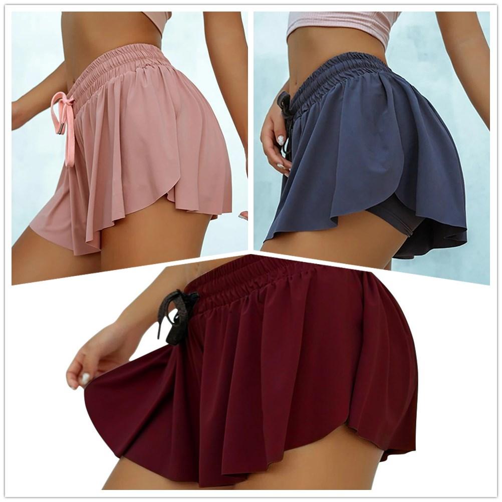 UPSTOPVN Quần Short Thể Thao Nữ Thời Trang 2 Trong 1