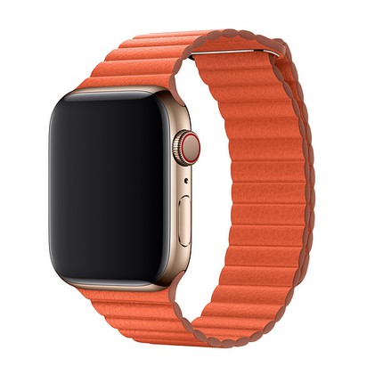 Dây da Leather Loop Apple Watch seris 1-2-3-4-5-6, khóa nam châm Techroom