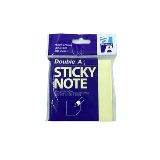Giấy Note Double A [Sticky Note] Màu Vàng