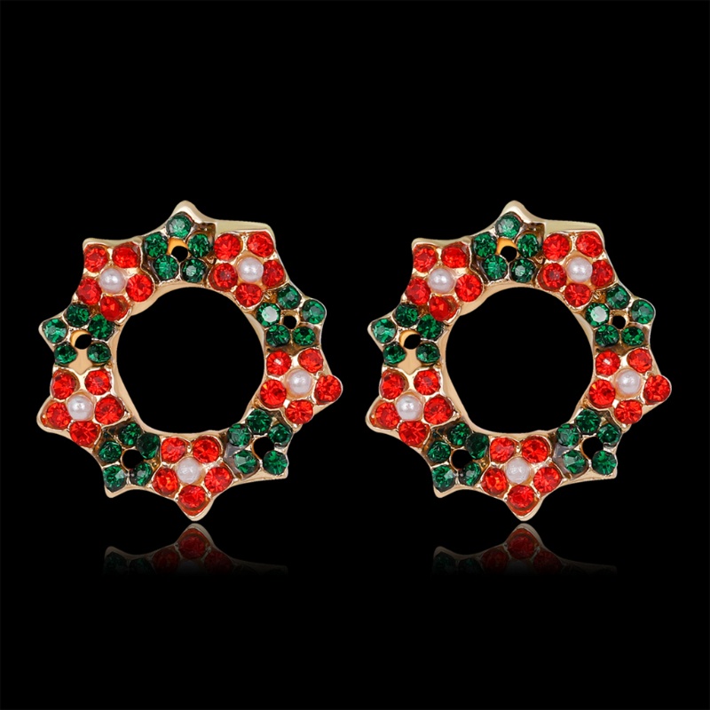 Khuyên Tai Hình Ông Già Noel Dễ Thương Dùng Làm Quà Tặng Sinh Nhật / Đám Cưới / Giáng