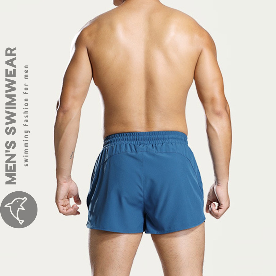 Quần đùi short nam 2 lớp đa dụng, đi bơi, tập gym, chạy bộ thể thao chính hãng Zeanus