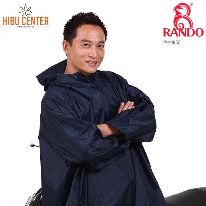 Áo Mưa RANDO Poncho Vải Best | Bền Bỉ Qua Năm Tháng | hibucenter