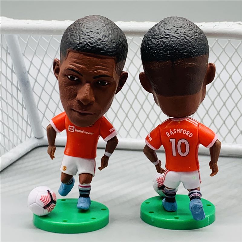Búp Bê Ngôi Sao Bóng Đá Manchester United Player 10# Mô Hình Marcus Rashford 2022 Màu Đỏ