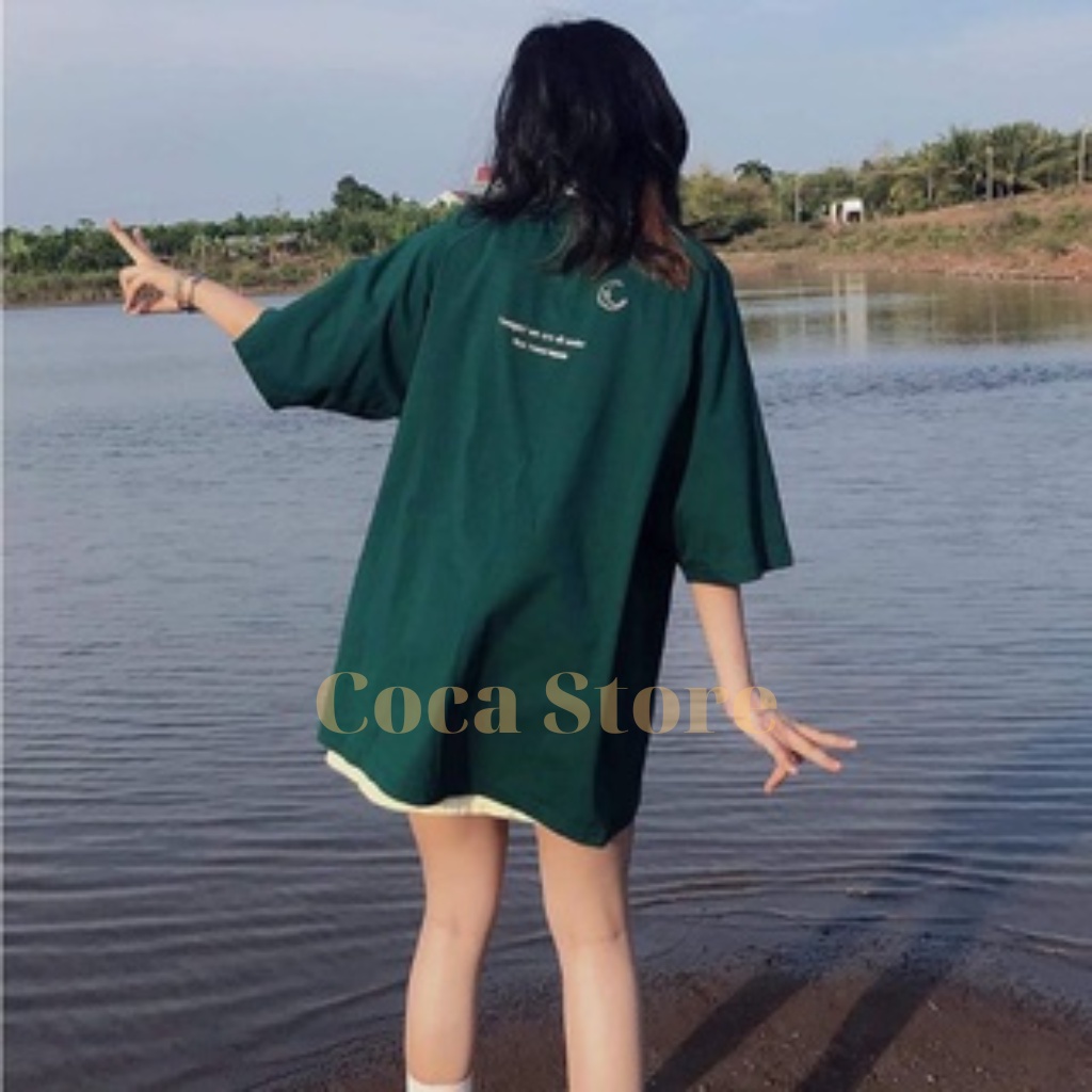 Áo thun tay lỡ LUV form rộng unisex, áo thun nam nữ phong cách hàn quốc chất cotton mềm mịn