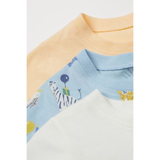 Áo cộc tay bé trai cotton HM