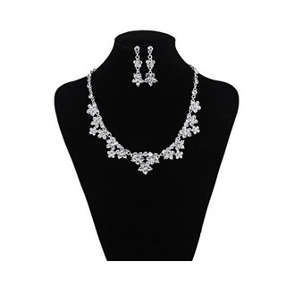 Set dây chuyền hoa tai 120k số 2
