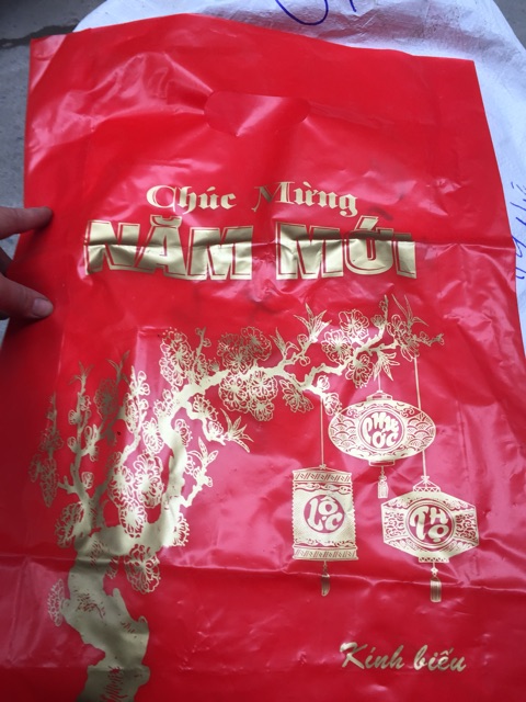 Túi Chúc Mừng Năm Mới - Túi quà Tết - Túi quà biếu