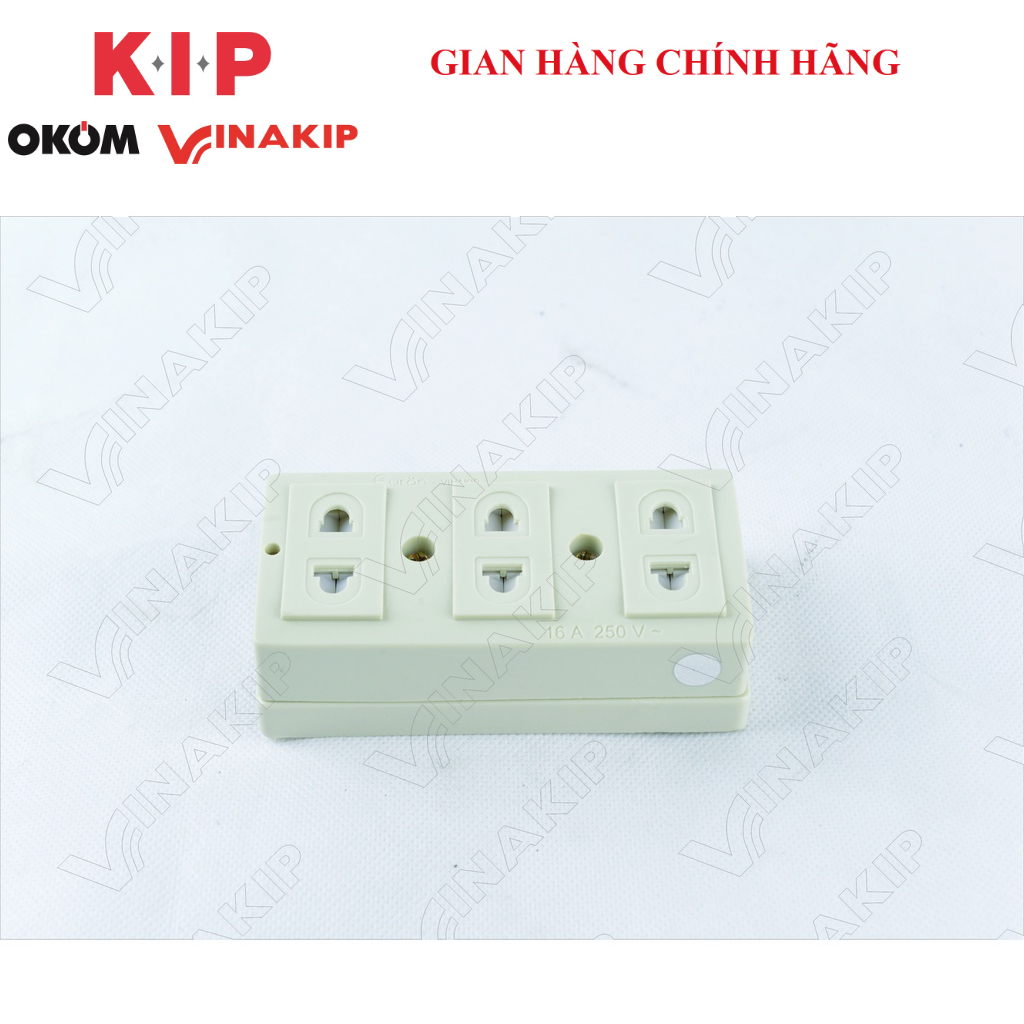 Ổ cắm VINAKIP 3 ngả OUSA S030 16A 250V