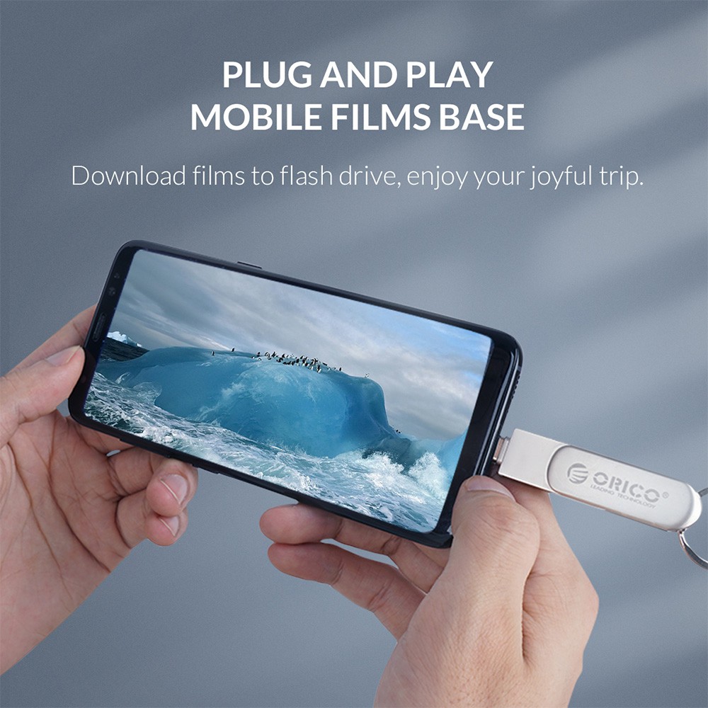 ORICO Đĩa U ba trong một Type-C MicroB USB3.0 32G 64GB | BigBuy360 - bigbuy360.vn